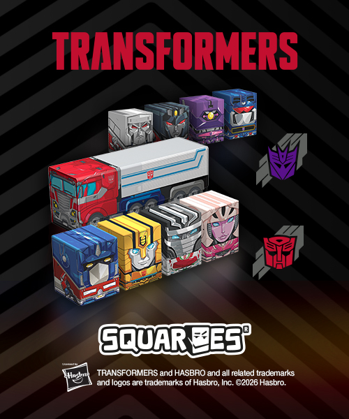 官方*变形金刚 Squareoes 甲板盒