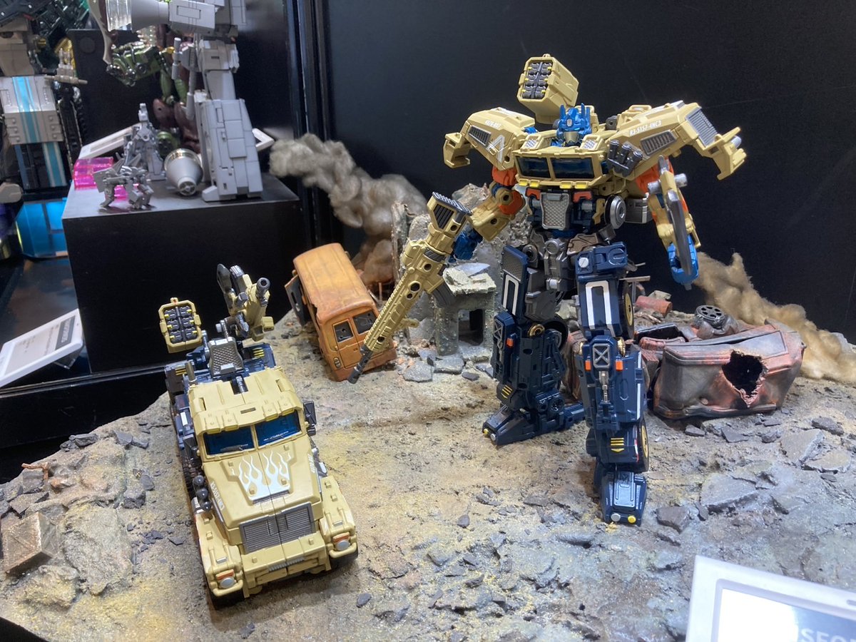 静冈业余爱好展 Takara Tomy Booth：野兽大战 II 惊破天和 Gigastorm、Missing Link Ratchet、Overgear Optimus Prime 等！