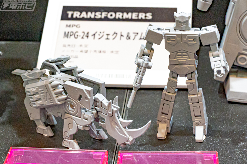 Takara Tomy 变形金刚 MPG-24 Ramhorn 和 Eject 原型