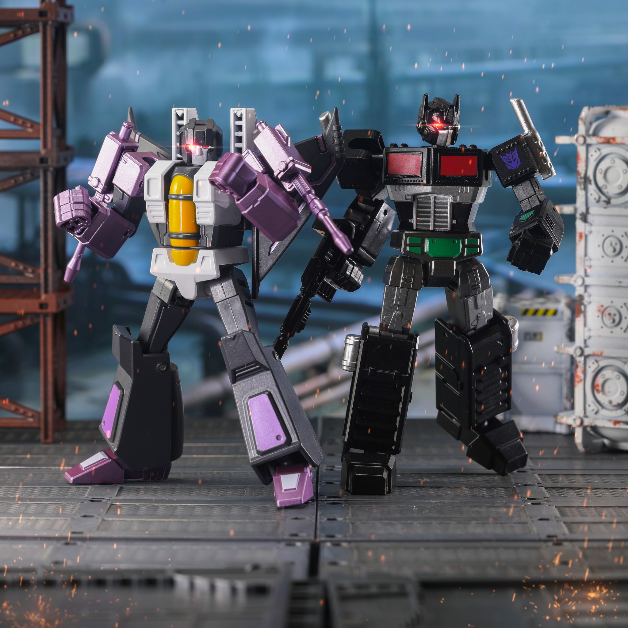 Yolopark AMK 迷你变形金刚 G1 Nemesis Prime 和 Skywarp 限量库存